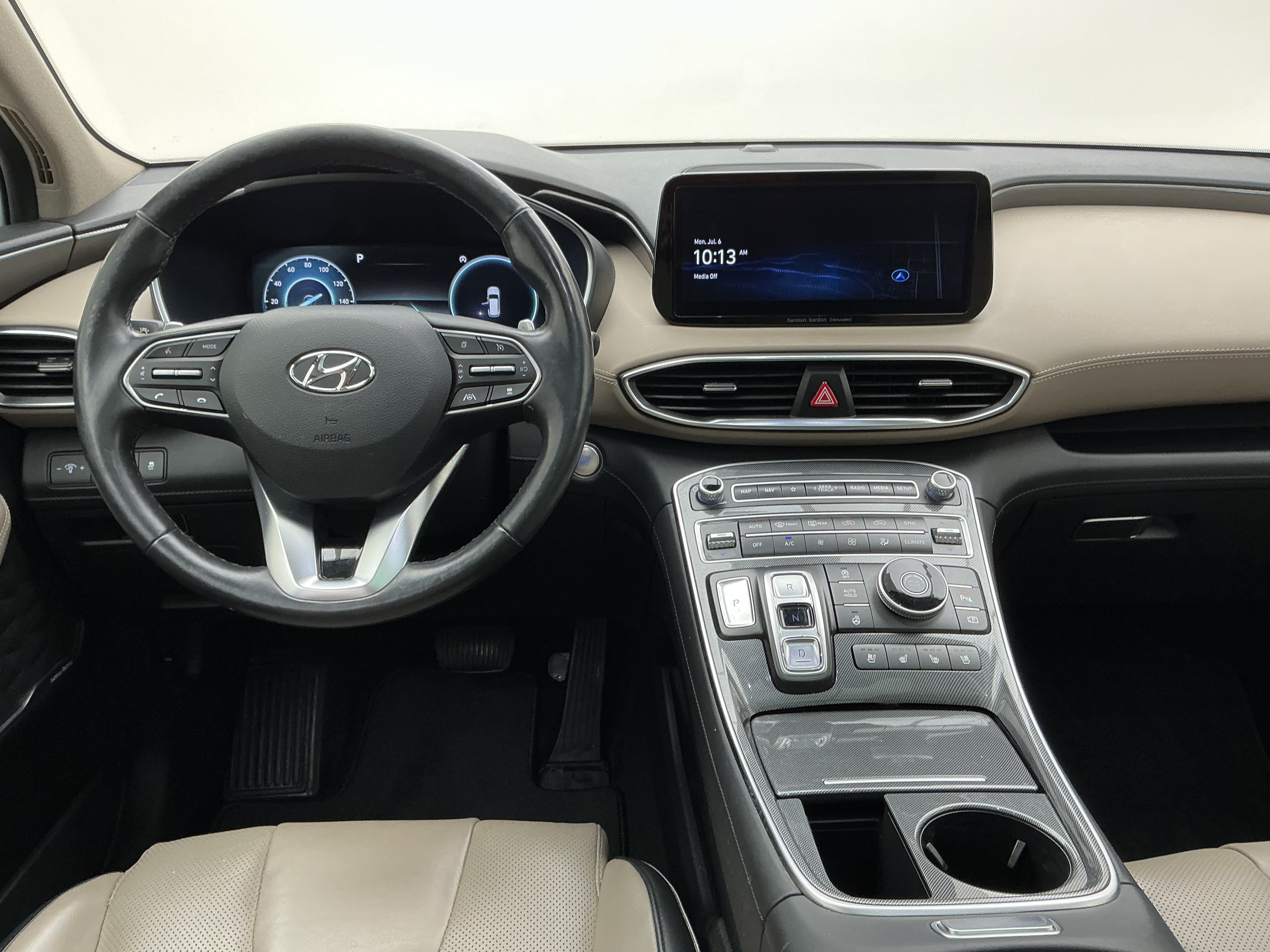 Used 2021 Quartz White Hyundai Limited image 20