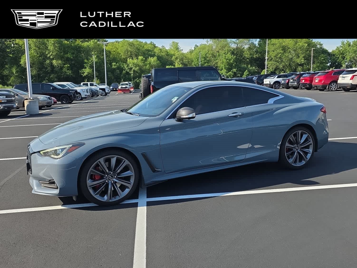 Used 2022 Gray INFINITI RED SPORT 400 AWD image 1