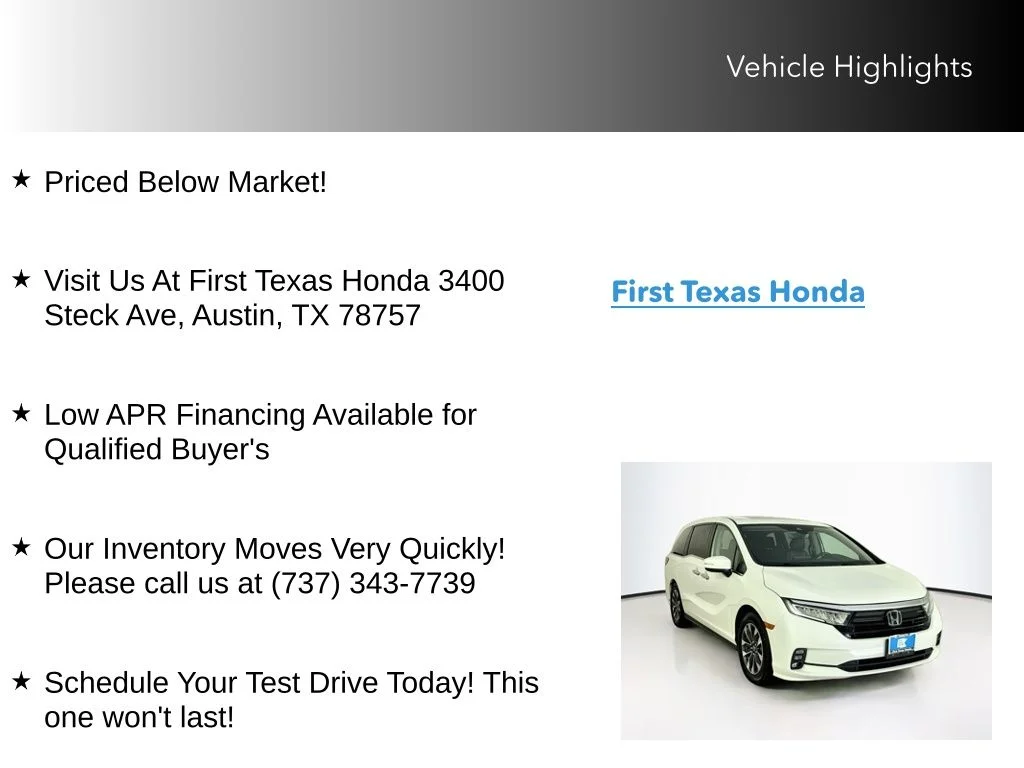 Certified Used 2021 White Honda EX-L image 10