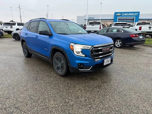 Used 2024 Blue GMC AT4 image 1