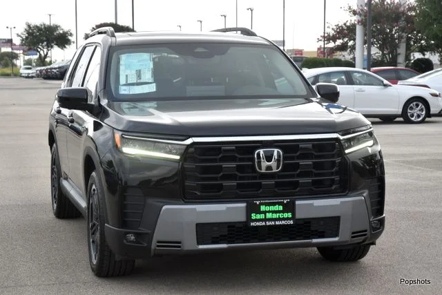 New 2026 Crystal Black Pearl Honda AWD Touring Blackout image 2
