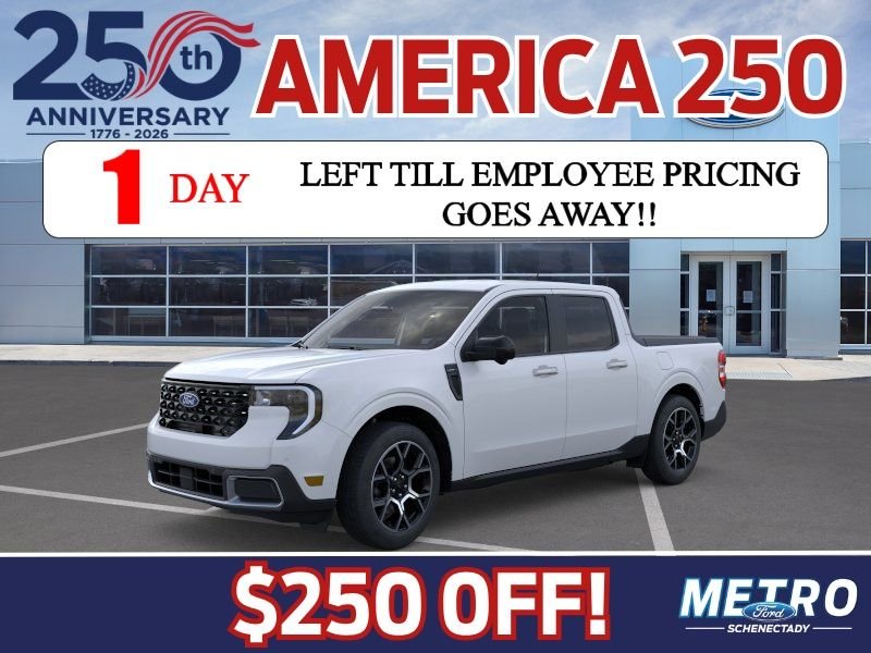 New 2026 Space White Metallic Ford Lariat image 2