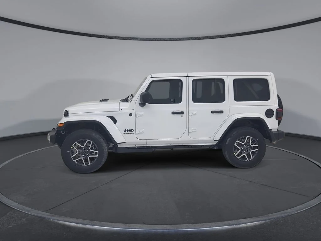 New 2026 Bright White Clear-Coat Exterior Paint Jeep Sahara image 7