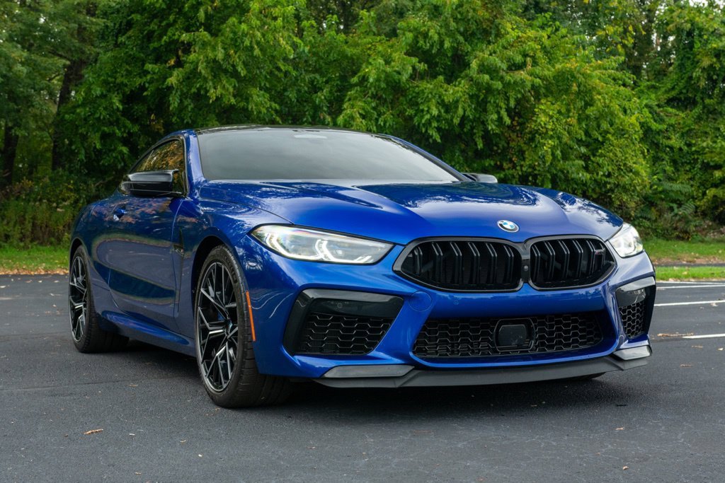 Used 2025 Marina Bay Blue Metallic BMW Competition image 13