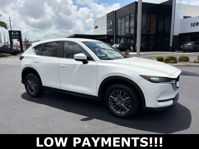 Used 2021 Snowflake White P Mazda Touring image 1