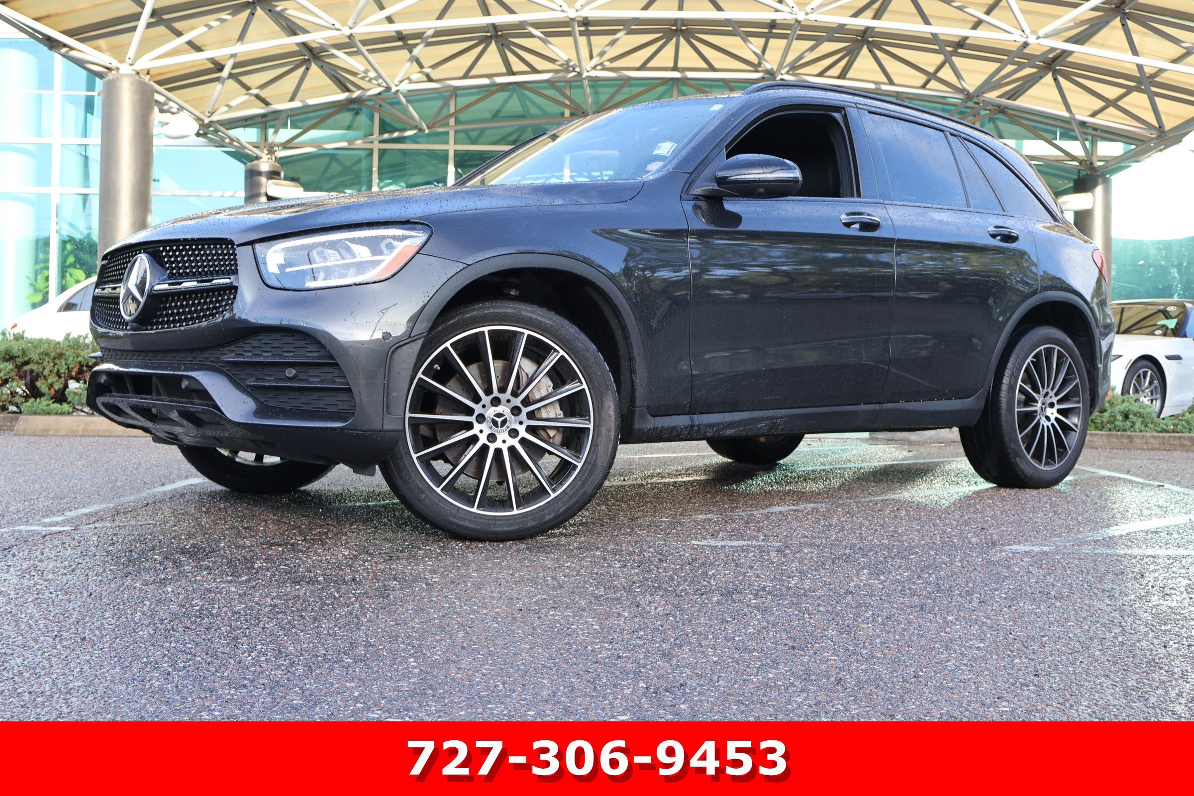 Certified Used 2022 Graphite Gray Metallic Mercedes-Benz GLC 300 image 1