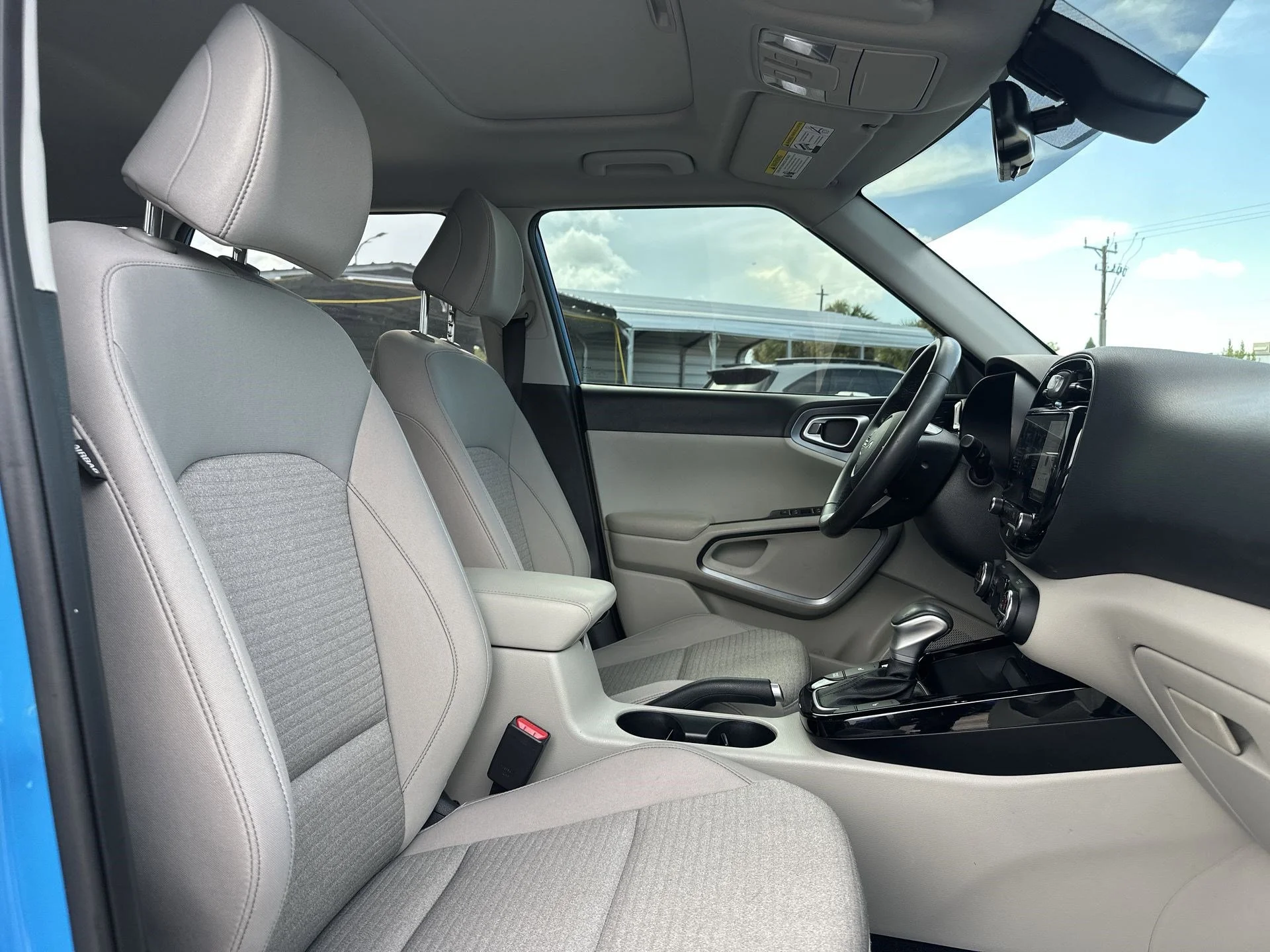 Certified Used 2023 Surf Blue Kia EX image 23