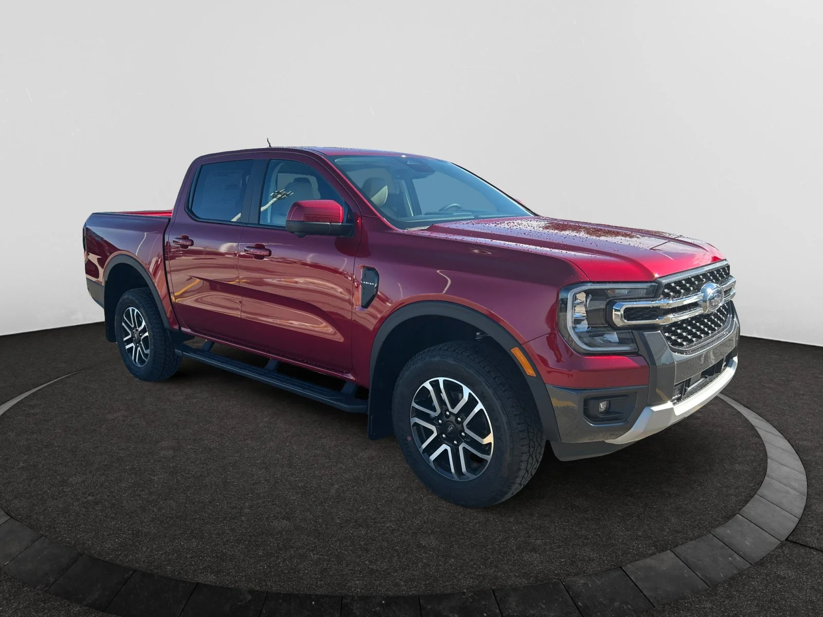 New 2026 Ruby Red Metallic Tinted Clearcoat Ford Lariat image 7