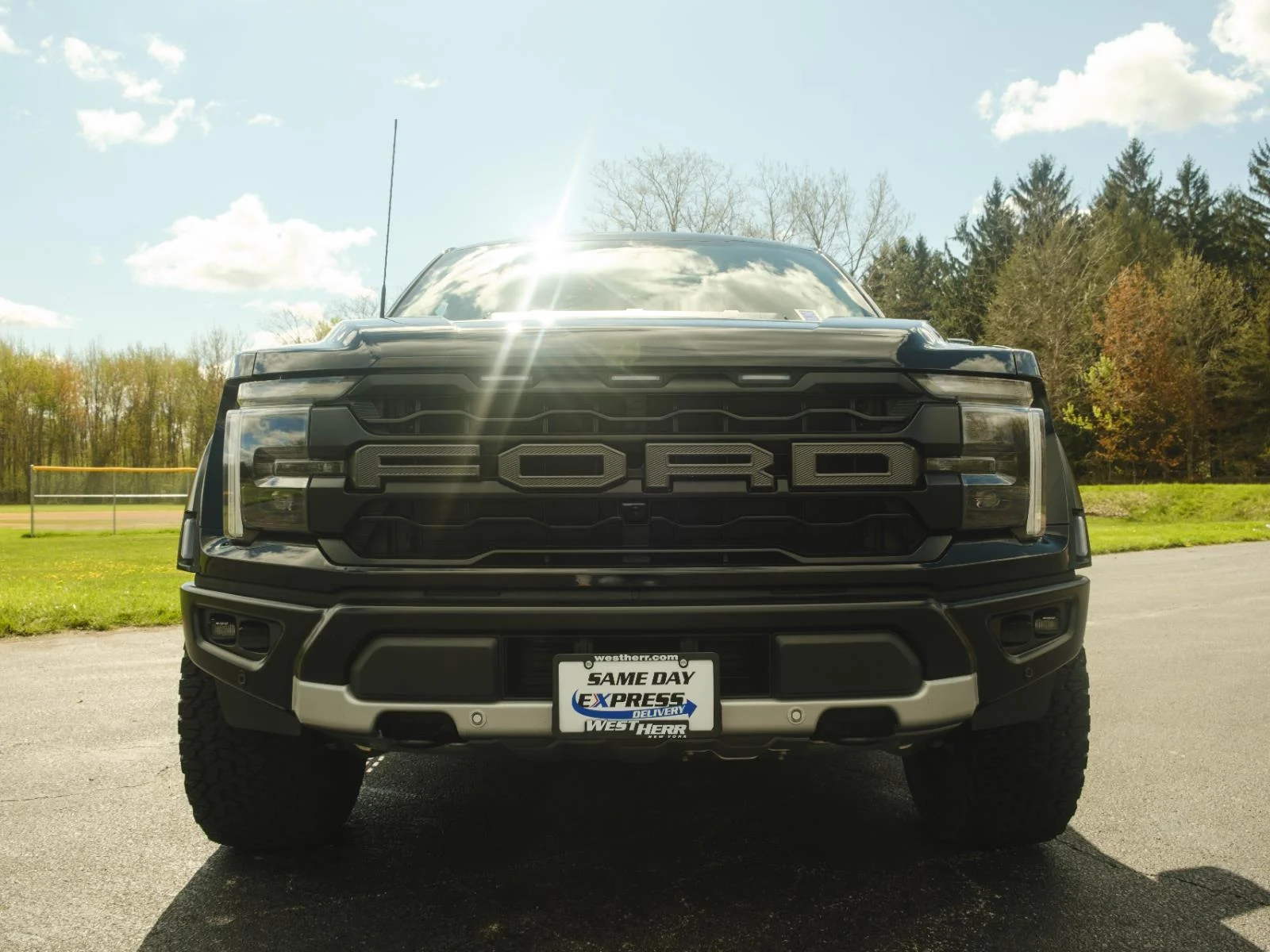 Certified Used 2025 Agate Black Metallic Ford Raptor image 3