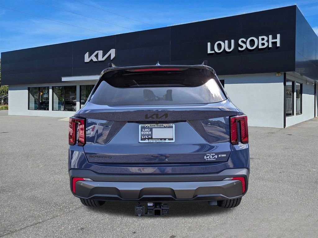 New 2025 Midnight Lake Blue Kia X-Line SX AWD image 4