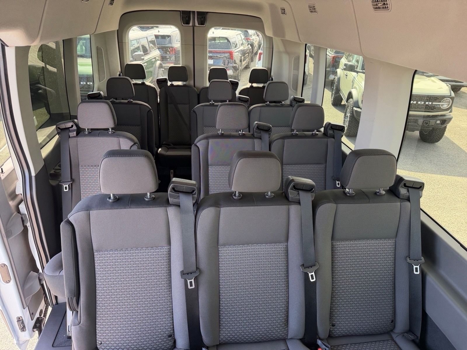 New 2026 Oxford White Ford Passenger Van XLT image 15