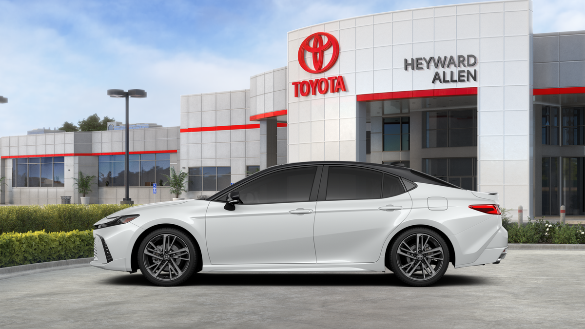 New 2026 Wind Chill Pearl with Midnight Black Metallic roof Toyota XSE image 56
