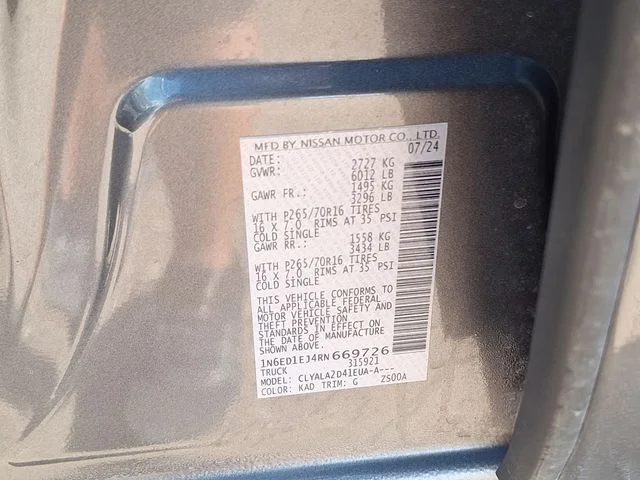 Used 2024 Gray Nissan S image 29