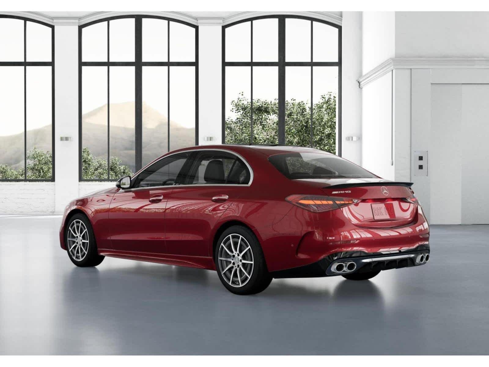 New 2026 MANUFAKTUR Patagonia Red Metallic Mercedes-Benz AMG® C 43 4MATIC® Sedan image 28