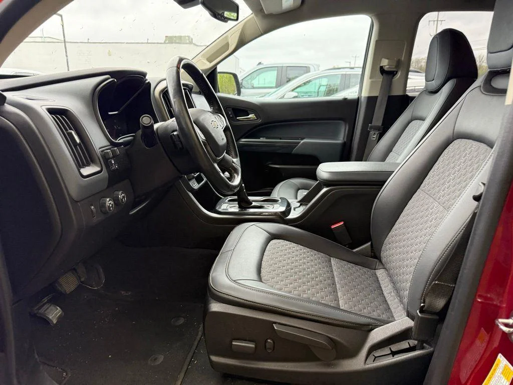 Used 2021 Cherry Red Chevrolet Z71 image 3