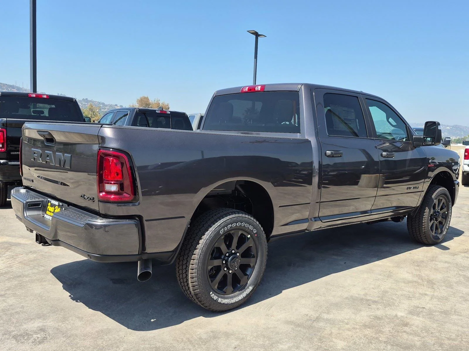 New 2026 Granite Crystal Metallic Clear-Coat Exterior Paint RAM Big Horn image 6