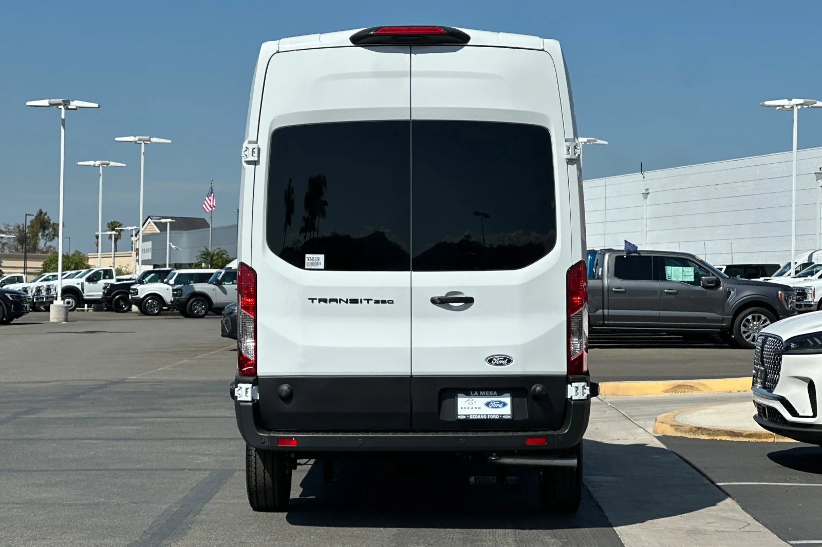 New 2026 Oxford White Ford Cargo Van image 4