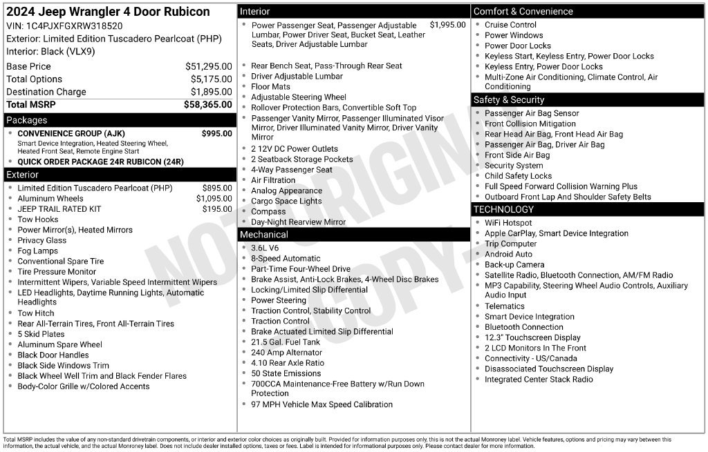 Used 2024 Red Jeep Rubicon image 21