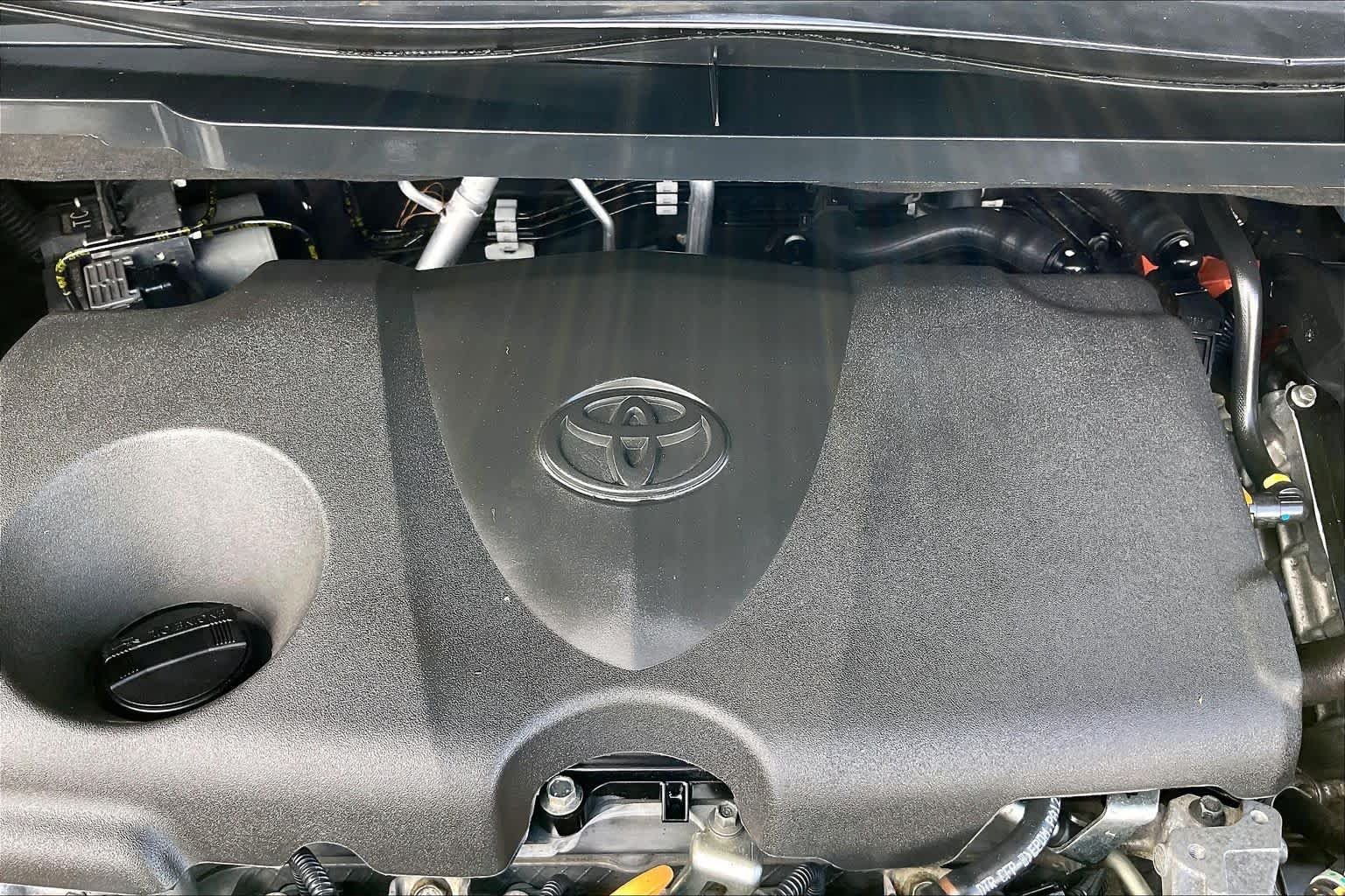Certified Used 2021 Midnight Black Metallic Toyota LE image 29