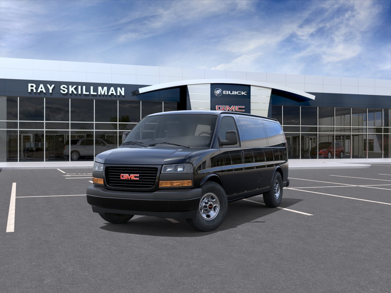 New 2026 Onyx Black GMC Work Van image 8
