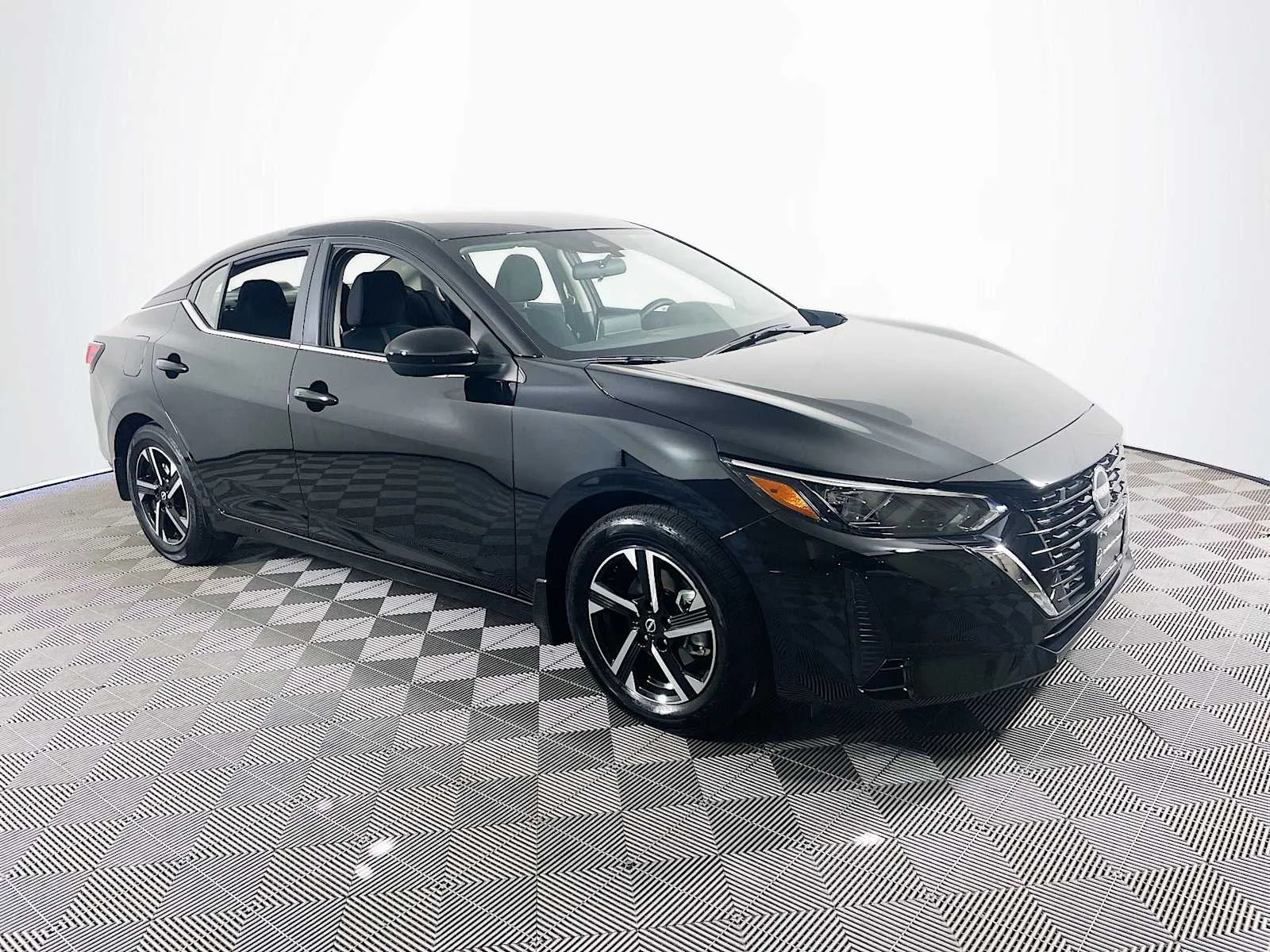 Certified Used 2025 Super Black Nissan SV image 3