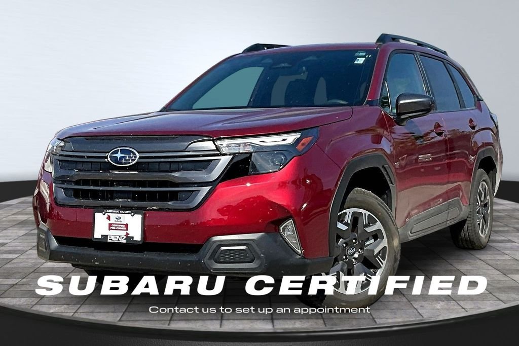 Certified Used 2026 Red Subaru Premium image 1