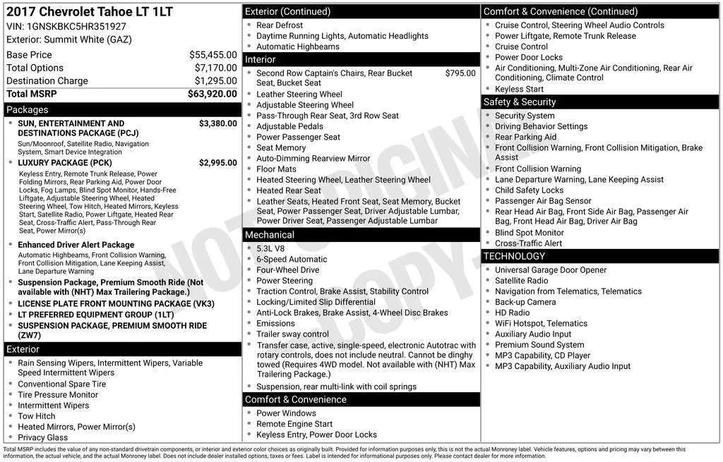 Used 2017 White Chevrolet LT image 2