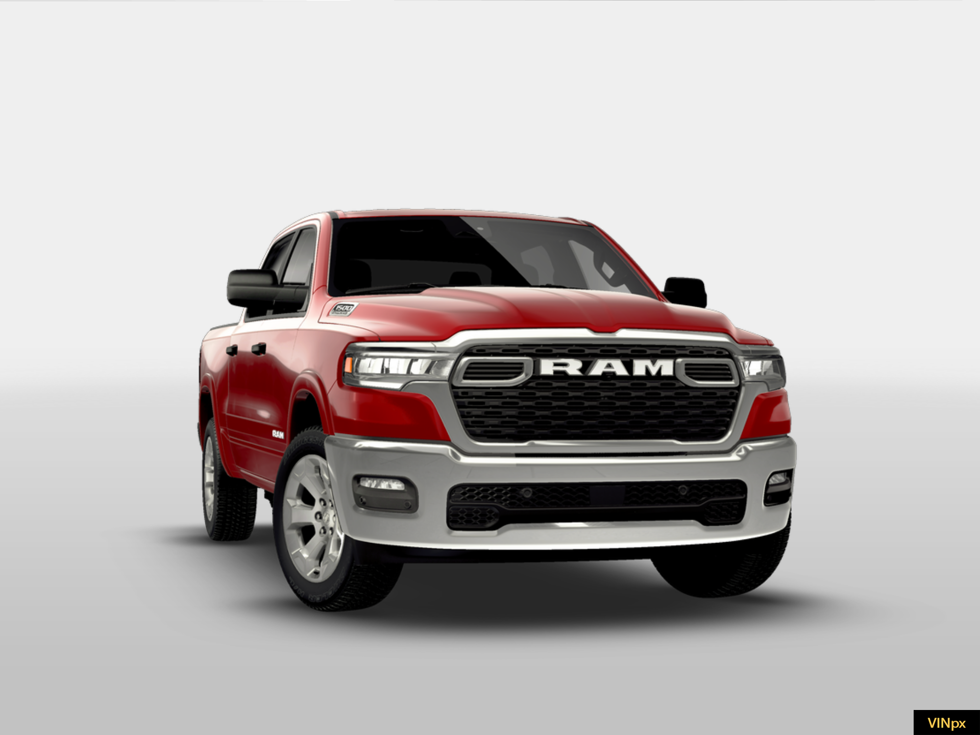 New 2026 Molten Red Pearl-Coat Exterior Paint RAM BIG HORN image 16