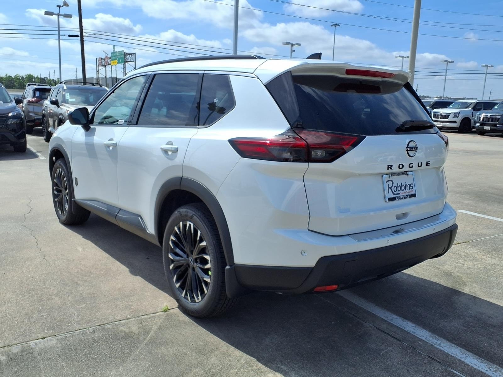 2026 Nissan Rogue Dark Armor™ White at Robbins Nissan