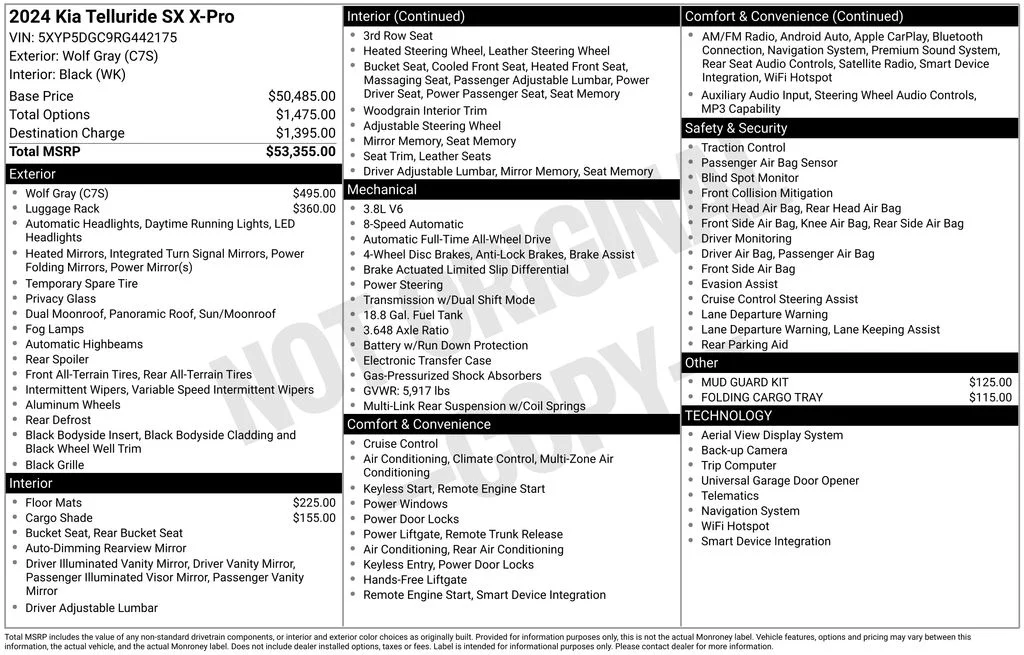 Used 2024 Gray Kia SX X-Pro image 4