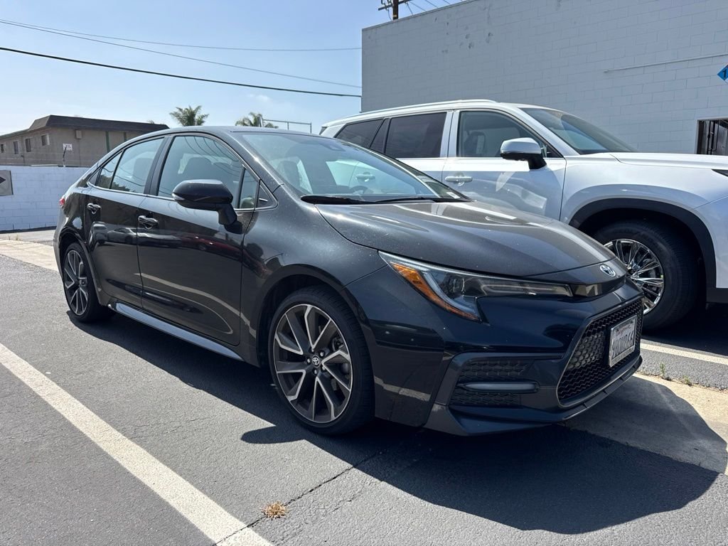 Used 2022 Black Toyota SE image 2