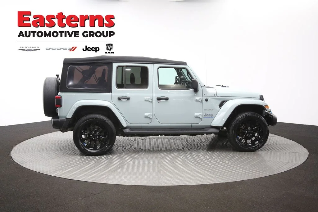 Used 2023 Gray Jeep Sahara 4xe image 43