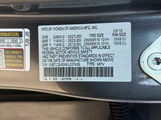 Used 2019 Gray Acura w/Technology Pkg image 28