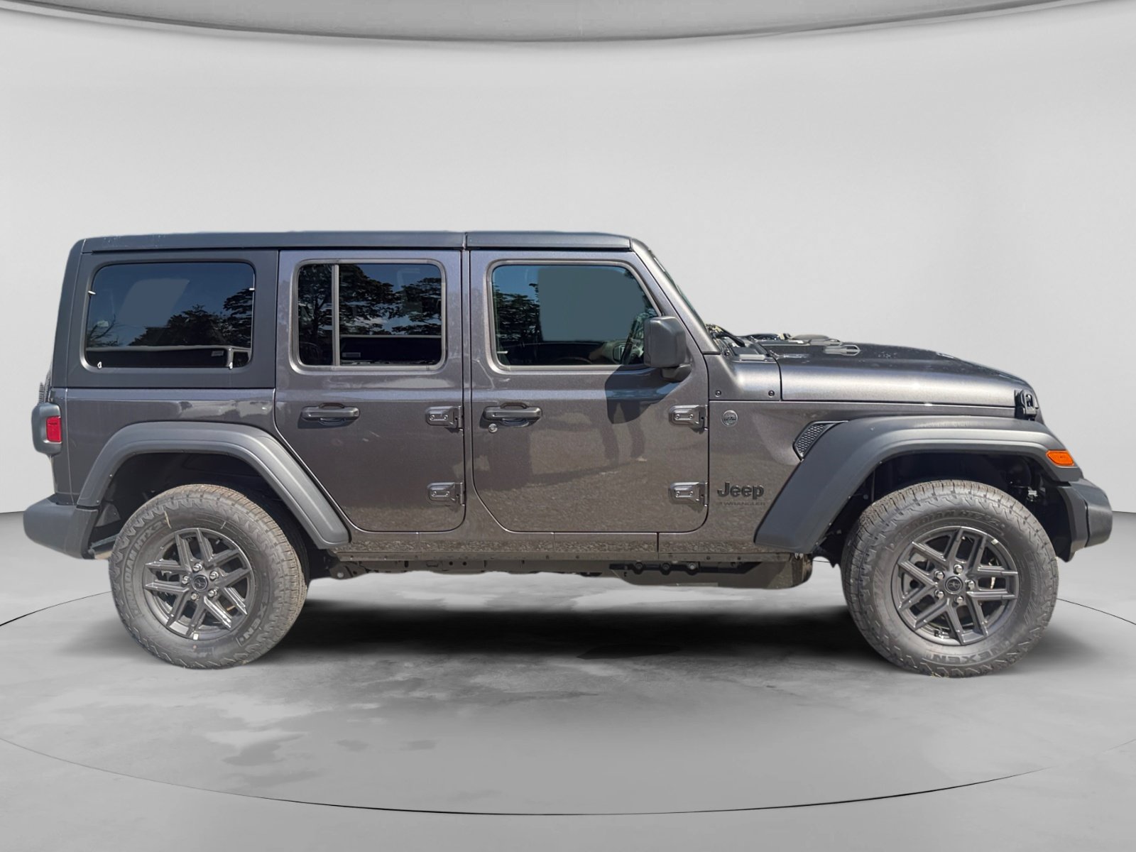 New 2026 Granite Crystal Metallic Clear-Coat Exterior Paint Jeep Sport S 4 Door 4x4 image 6