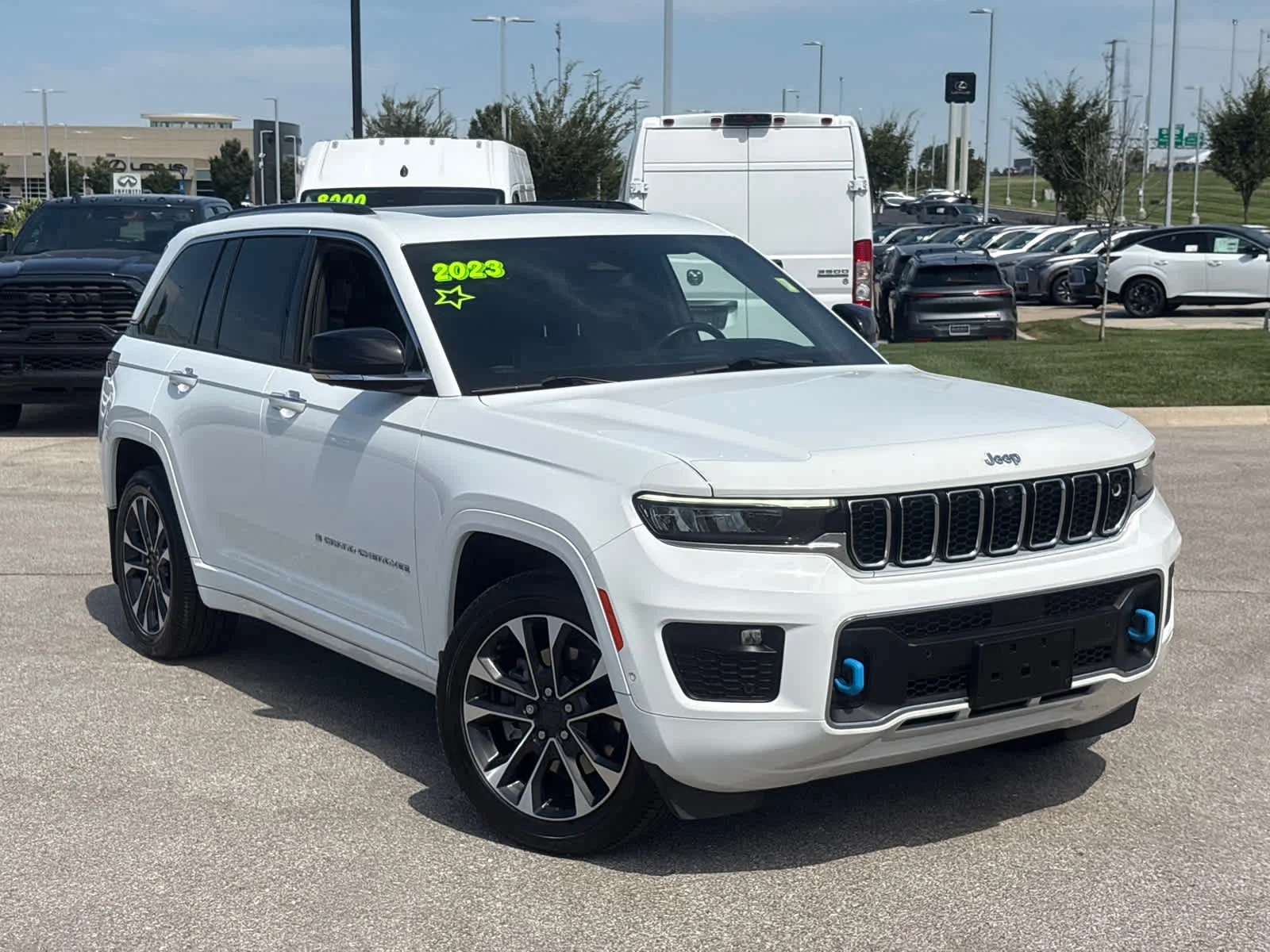 Used 2023 Jeep Grand Cherokee Overland 4xe with VIN 1C4RJYD62P8775137 for sale in Kansas City
