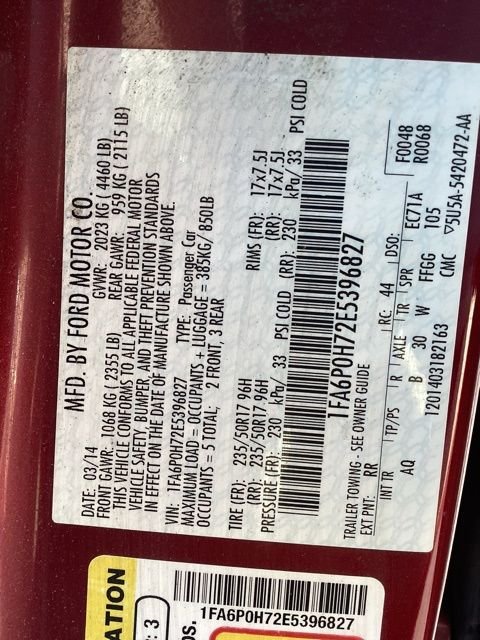 Used 2014 Red Ford SE image 25