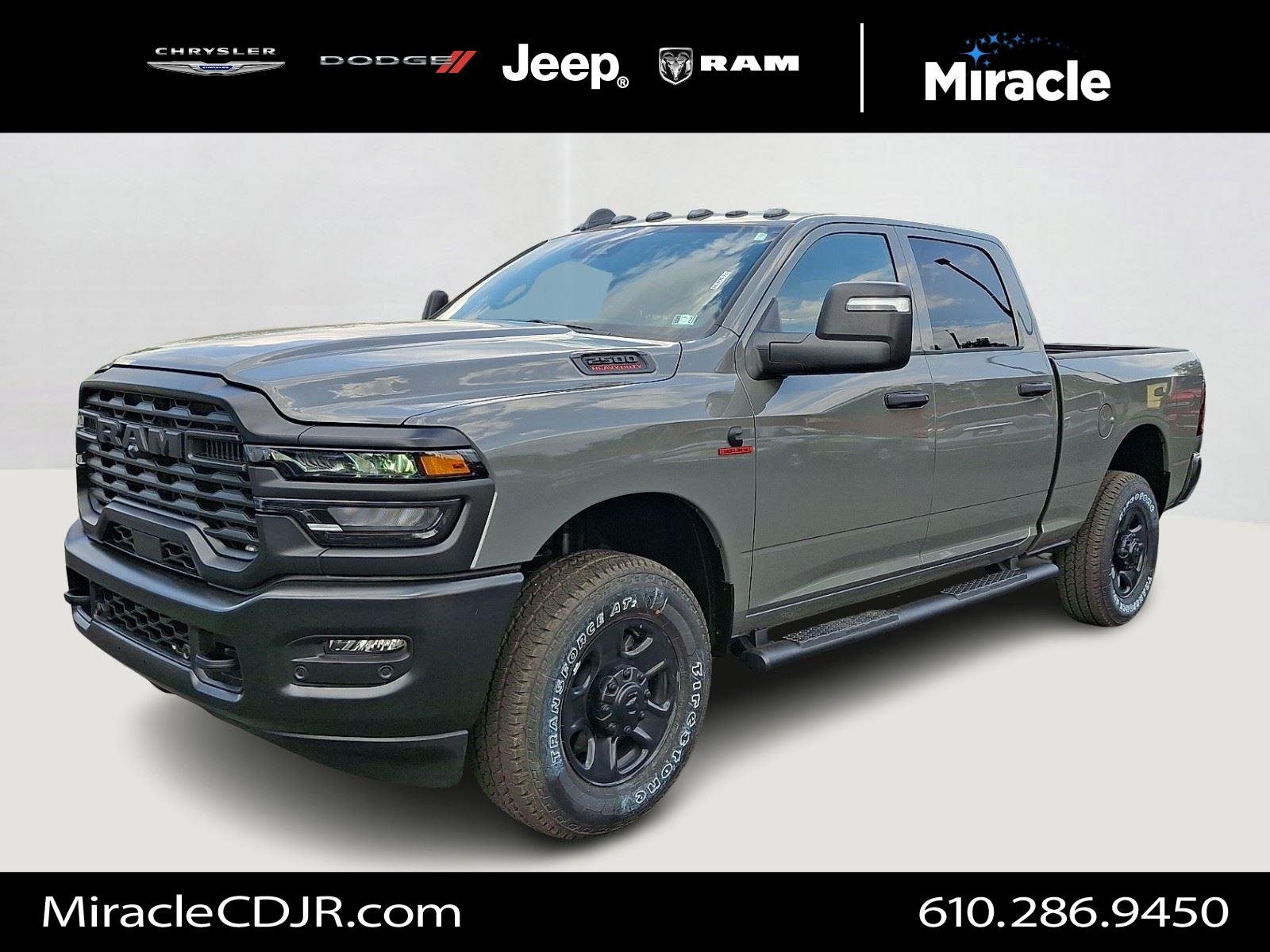New 2026 Ceramic Gray Clearcoat RAM Tradesman image 1