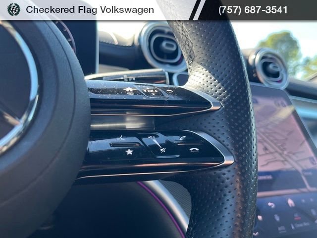 Used 2024 Obsidian Black Metallic Mercedes-Benz C 300 4MATIC® image 28