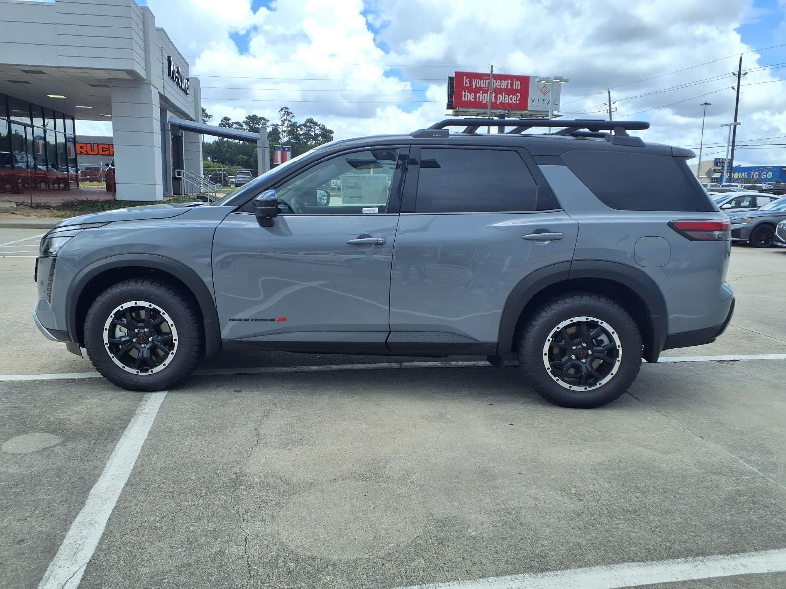 2026 Nissan Pathfinder Rock Creek® Gray at Robbins Nissan