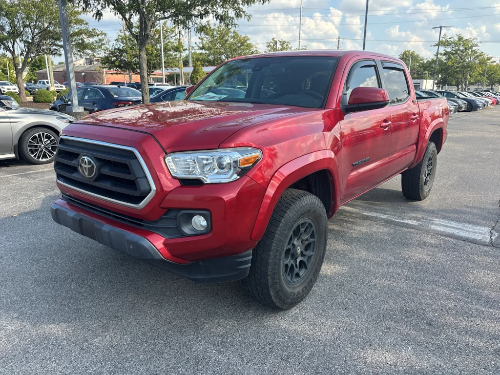 Used 2021 Barcelona Red Metallic Toyota SR5 image 3