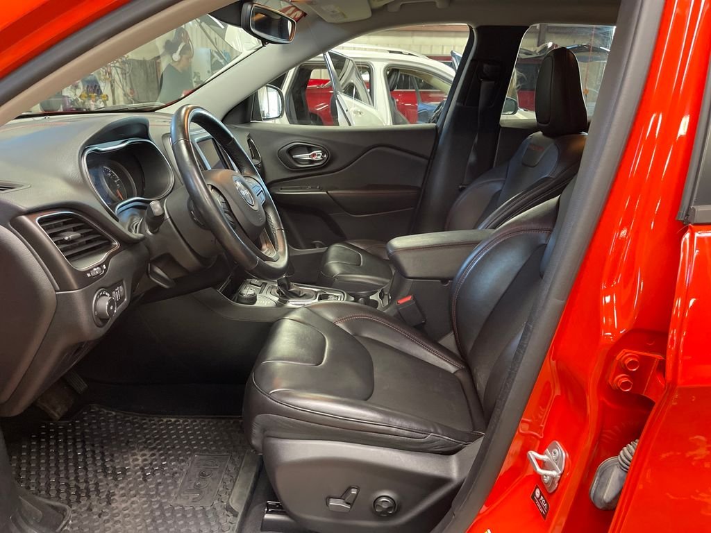 Certified Used 2021 Orange Jeep Trailhawk image 14
