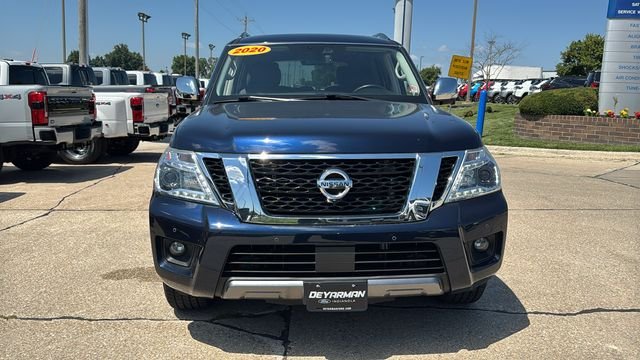 Used 2020 Blue Nissan Platinum image 4