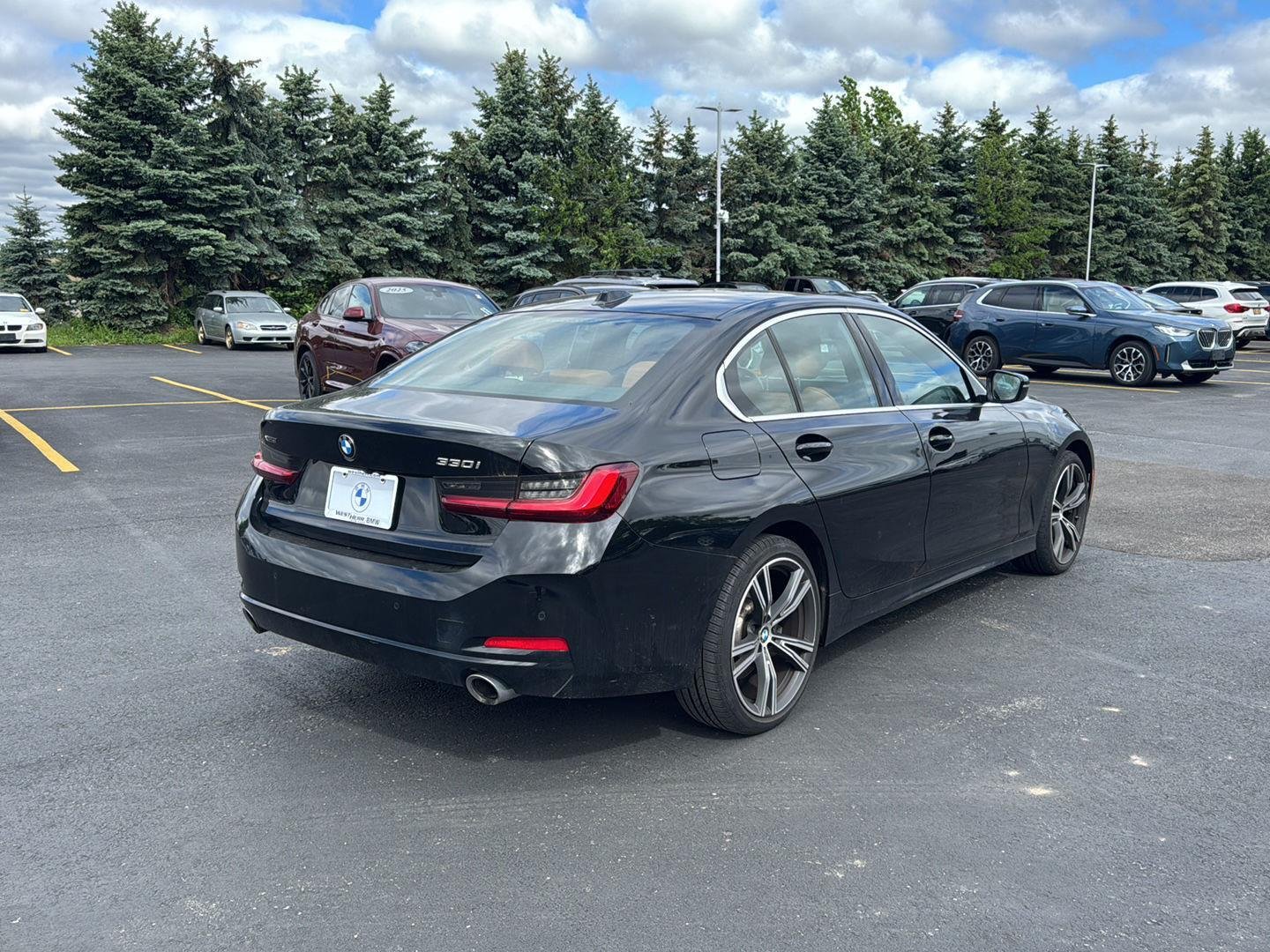 Used 2024 Jet Black BMW 330i xDrive image 3