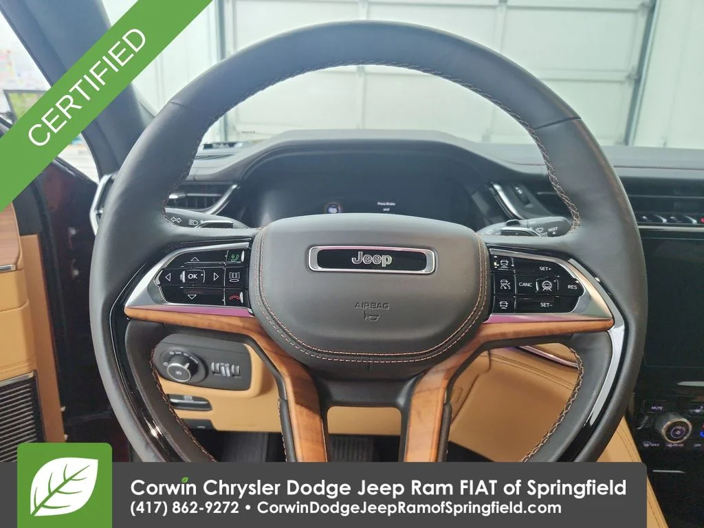 Certified Used 2025 Red Jeep Summit Reserve image 21
