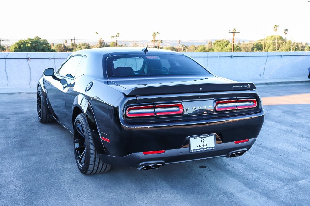 Used 2023 Pitch Black Clearcoat Dodge R/T Scat Pack Widebody image 7