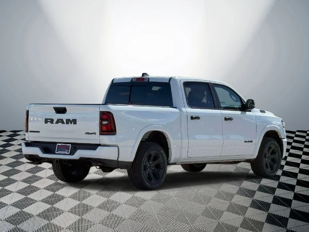New 2026 Bright White Clear-Coat Exterior Paint RAM Big Horn/Lone Star image 6