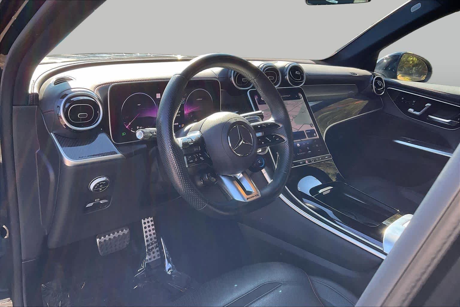 Used 2024 Obsidian Black Metallic Mercedes-Benz AMG® GLC 43 image 17