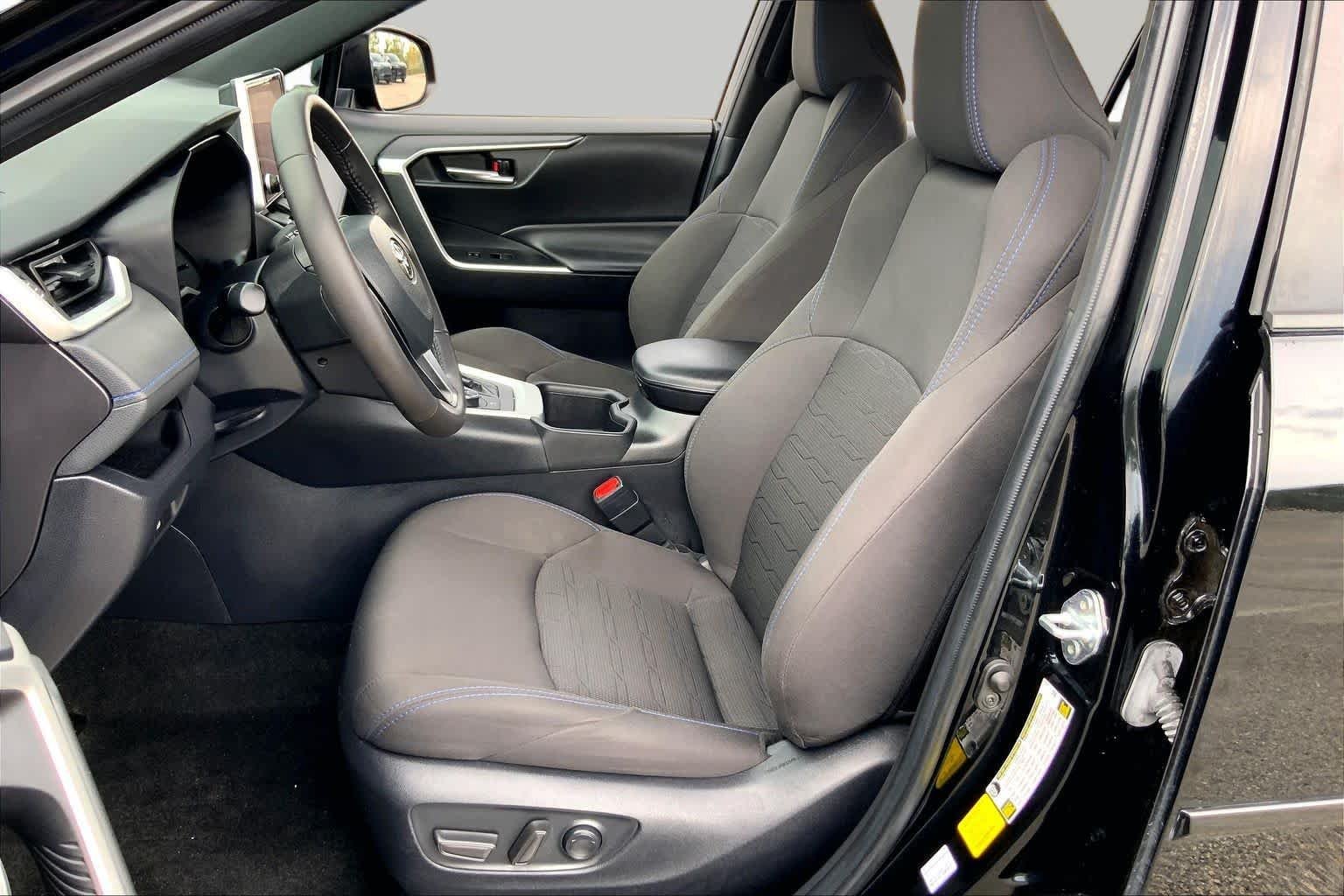 Certified Used 2024 Midnight Black Metallic Toyota Hybrid SE image 8