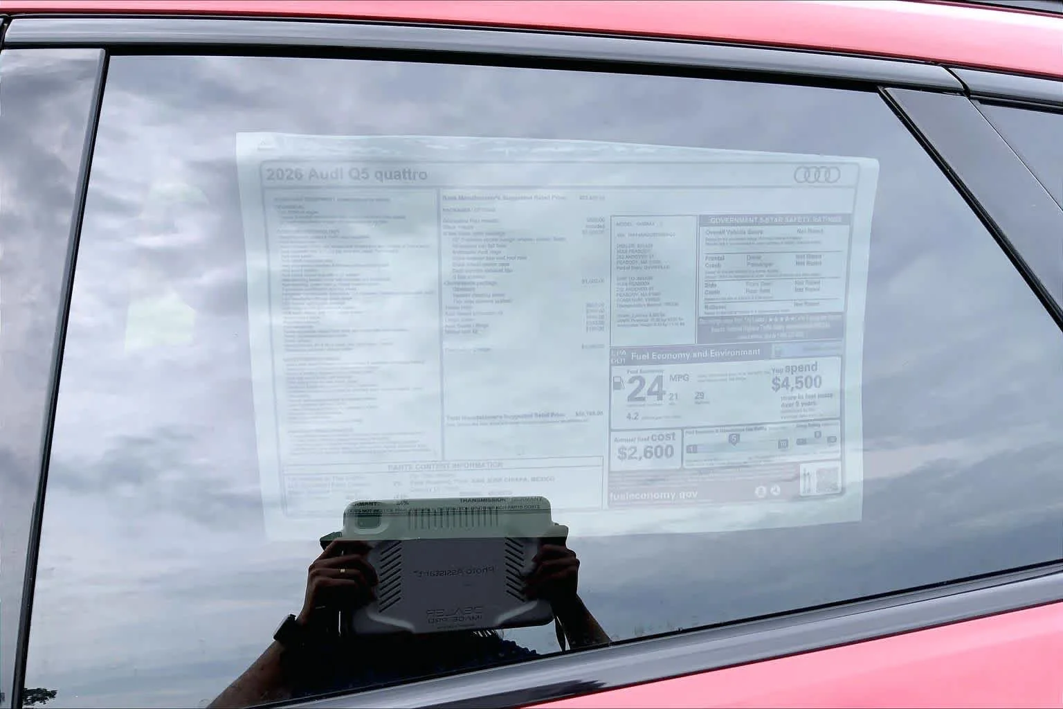 New 2026 Grenadine Red m Audi Premium image 18