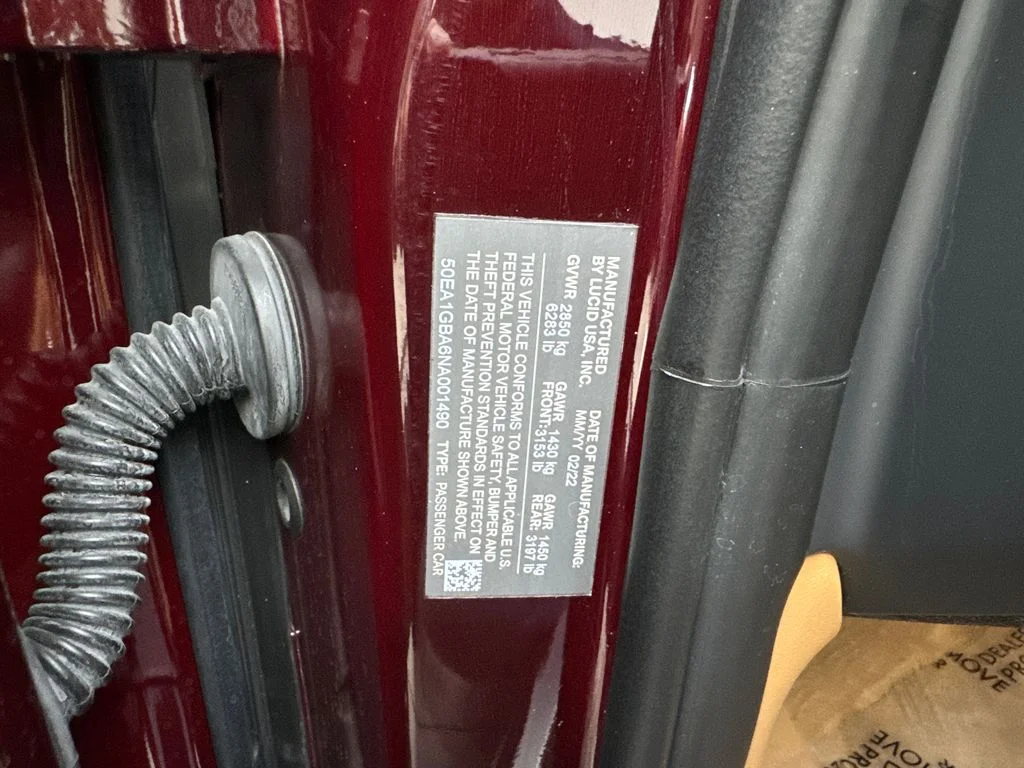 Used 2022 Red Lucid Grand Touring image 80